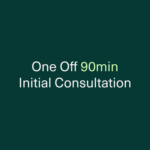 One Off 90 Minute Initial Consultation